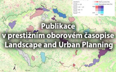 Nárůst člověkem vystavěných struktur se dotýká i českých chráněných území